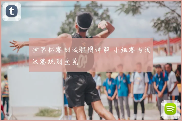 世界杯赛制流程图详解 小组赛与淘汰赛规则全览